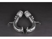 Capristo Audi R8 V10 Rury deleting filter GPF/OPF + OBD Wizard Exhaust